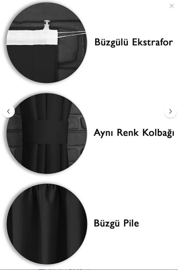 Blackout Işık Geçirmez ’’ Kırmızı ’’  Fon PerdePilesiz Ekstraforlu Karartma Güneşlik (ENXBOY)