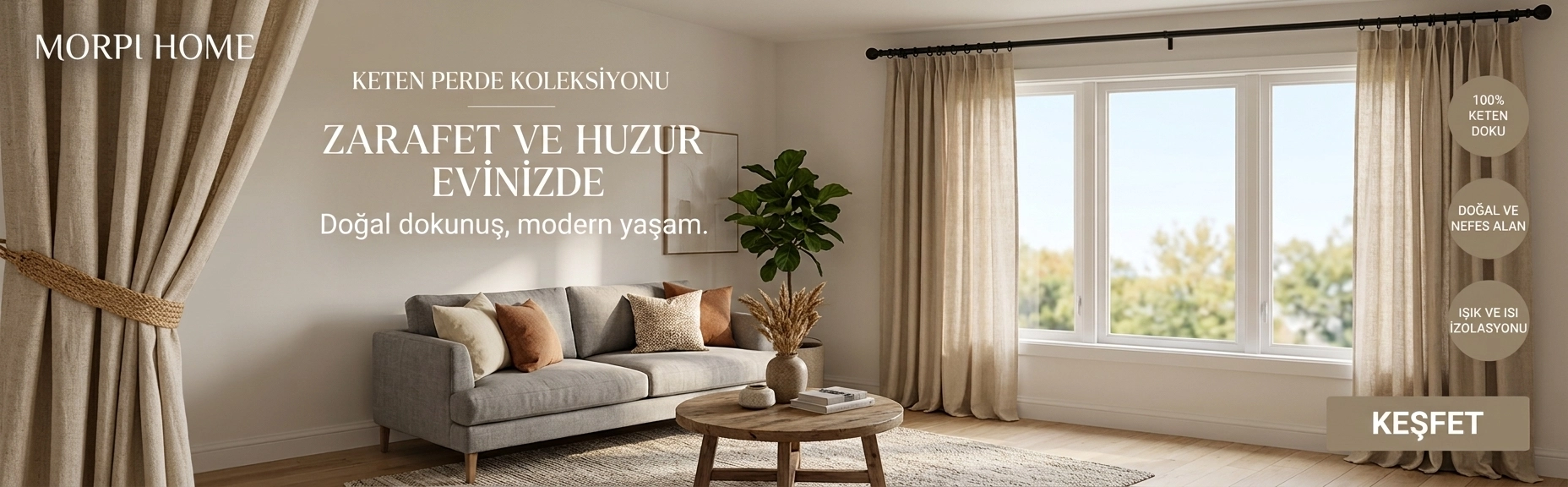 Keten Perde Kolleksiyonu